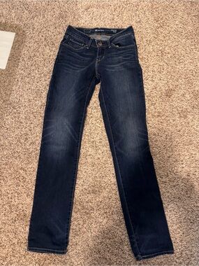 Levi's Dark blue Women's modern rise Straight-Leg Jeans bold curve 25